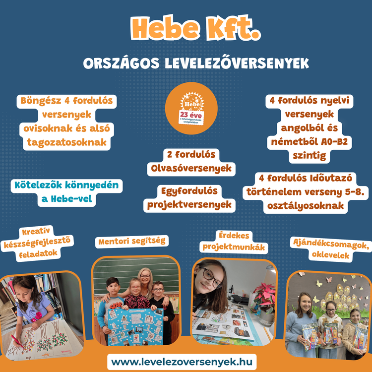 Hebe Kft. Országos Levelezőversenyek