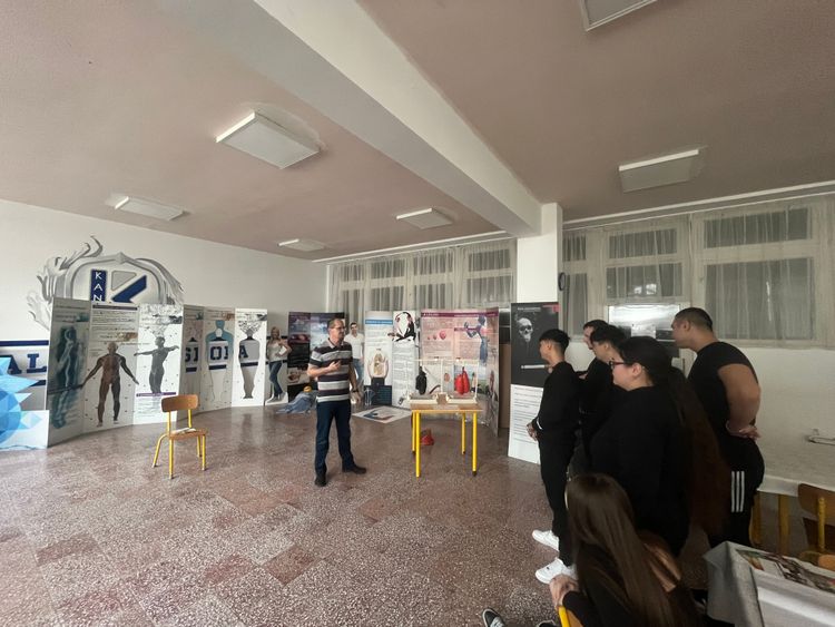 Egészség-Tudat kiállítás iskolánkban