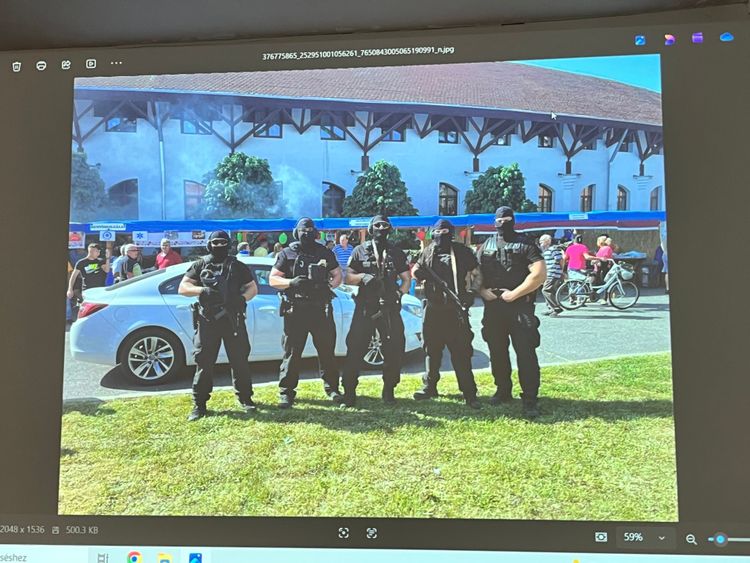 A Csengeri Országos Büntetés-végrehajtási Intézet tartott előadást